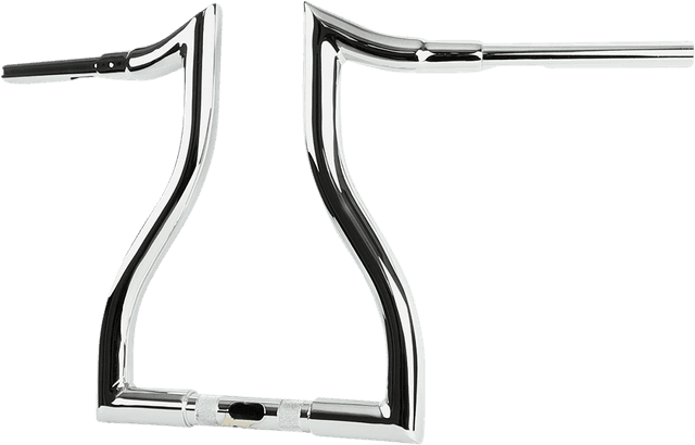 LA CHOPPERS 0601-5358 Hammerhead Handlebar - 14" - Chrome — image 2 of 3