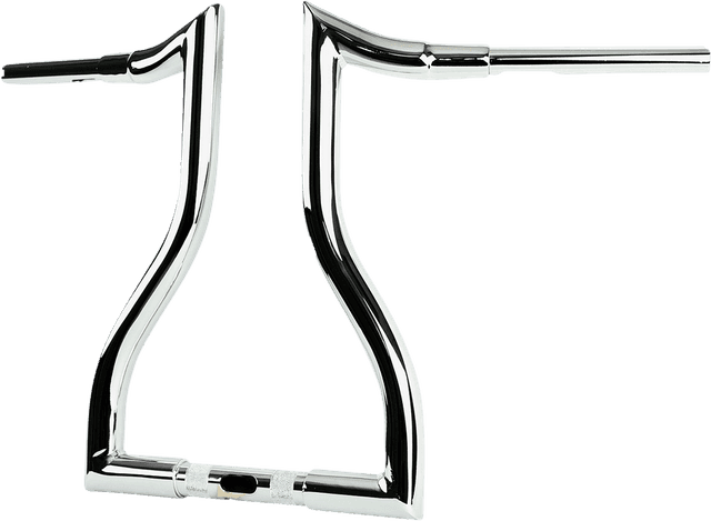 LA CHOPPERS 0601-5360 Hammerhead Handlebar - 16" - Chrome — image 2 of 3