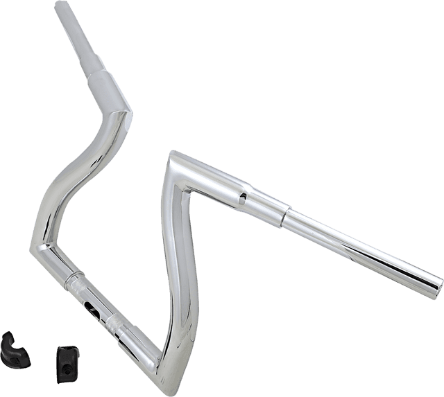 LA CHOPPERS 0601-5362 Thresher Handlebar - 12" - Chrome — image 2 of 3
