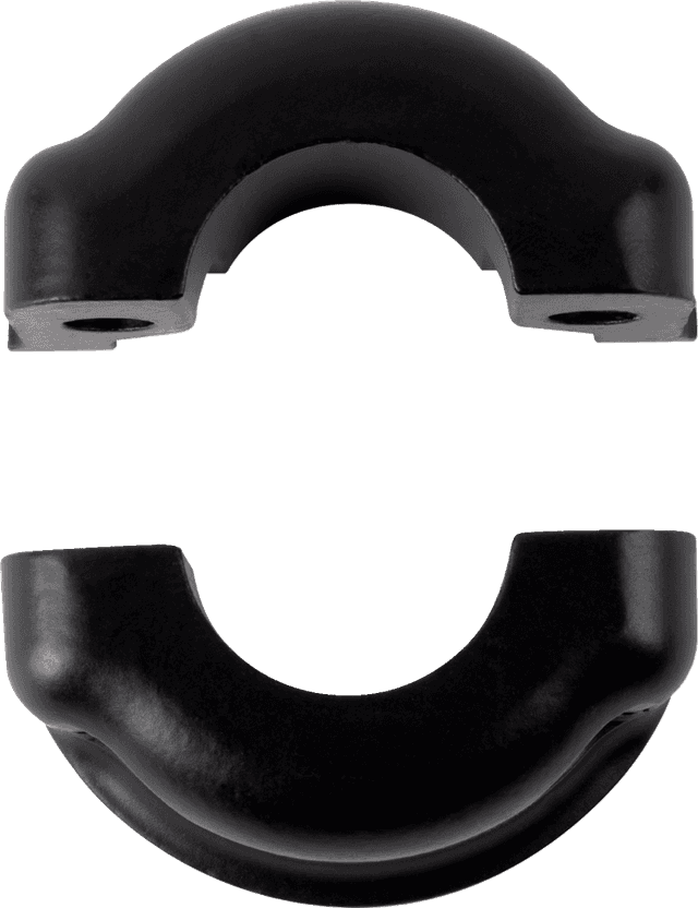 LA CHOPPERS 0601-5363 Thresher Handlebar - 12" - Black — image 2 of 2