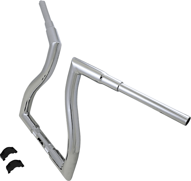 LA CHOPPERS 0601-5364 Thresher Handlebar - 14" - Chrome — image 2 of 3