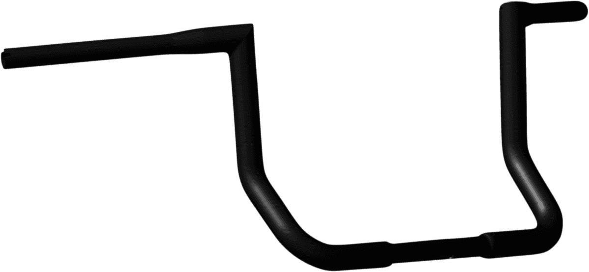 KHROME WERKS 0601-5390 Buck-25 Handlebar - FLH - 10" - Black