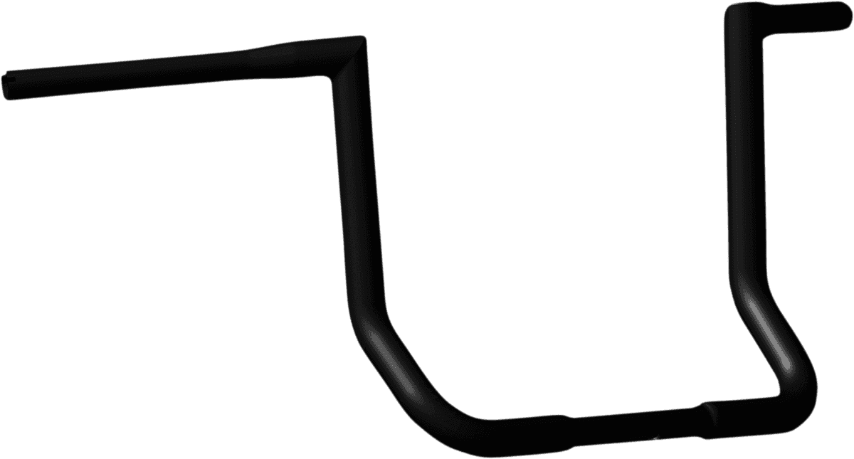 KHROME WERKS 0601-5391 Buck-25 Handlebar - FLH - 12" - Black