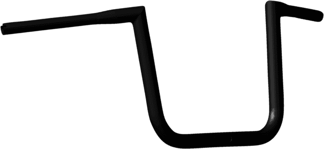 KHROME WERKS 0601-5393 Buck-25 Handlebar - FLT - 10" - Black