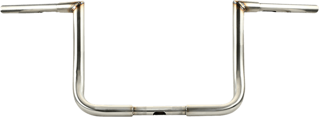 LA CHOPPERS 0601-5404 1-1/4" Twin Peaks Touring Handlebar - 10" - Stainless Steel