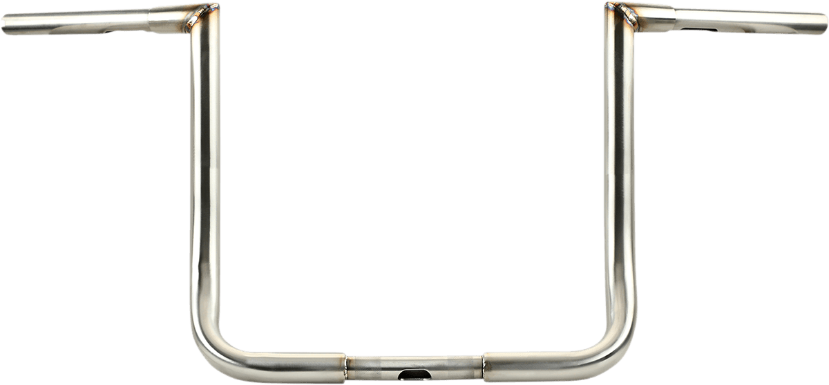 LA CHOPPERS 0601-5406 1-1/4" Twin Peaks Touring Handlebar - 14" - Stainless Steel