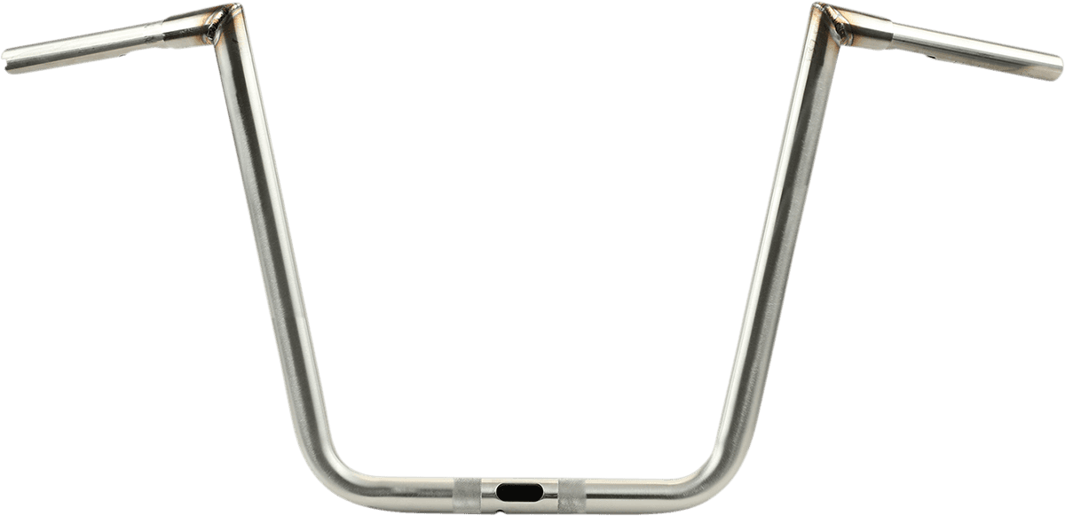 LA CHOPPERS 0601-5409 1-1/4" Hefty Twin Peaks Handlebar - 16" - Stainless Steel