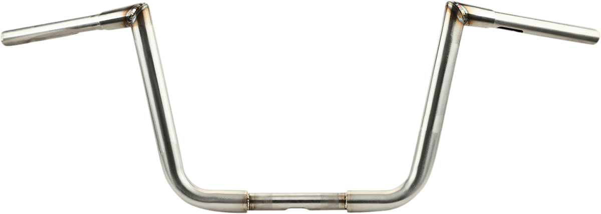 LA CHOPPERS 0601-5410 1-1/4" Twin Peaks Big Twin Handlebar - 10" - Stainless Steel