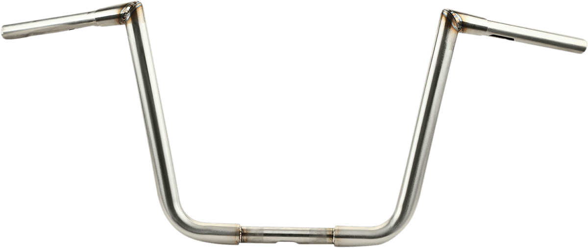 LA CHOPPERS 0601-5411 1-1/4" Twin Peaks Big Twin Handlebar - 13" - Stainless Steel