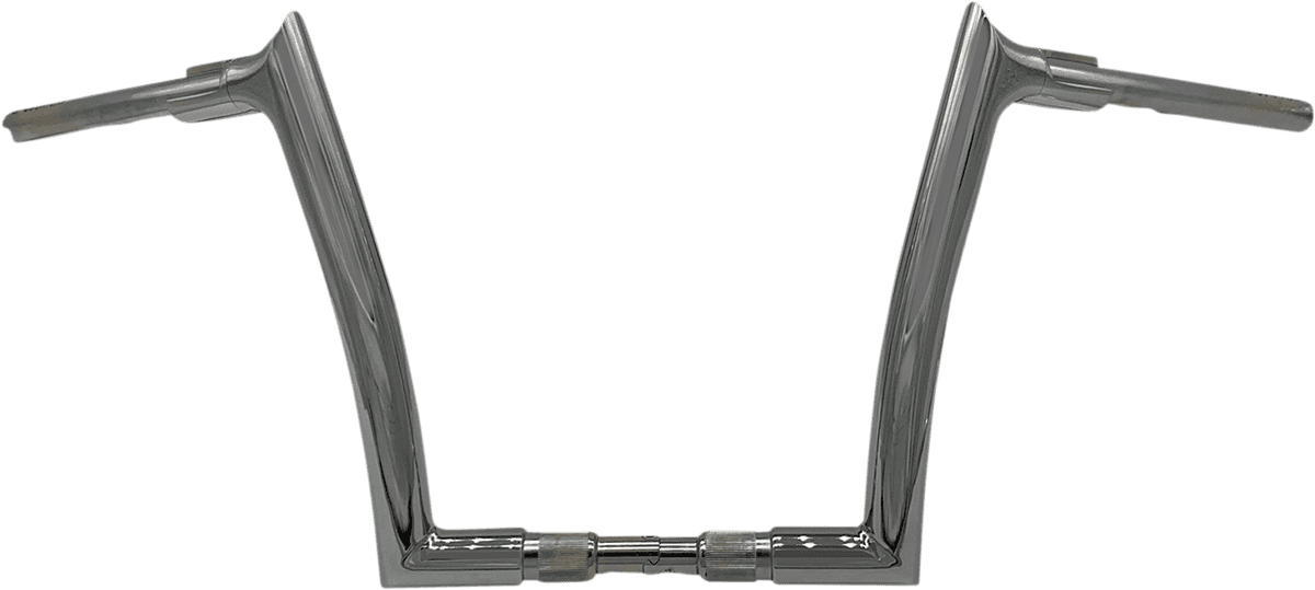 FAT BAGGERS INC. 0601-5450 1-1/2" EZ Install Pointed Top Handlebar - 12" - Chrome