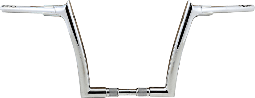 FAT BAGGERS INC. 0601-5450 1-1/2" EZ Install Pointed Top Handlebar - 12" - Chrome — image 3 of 5