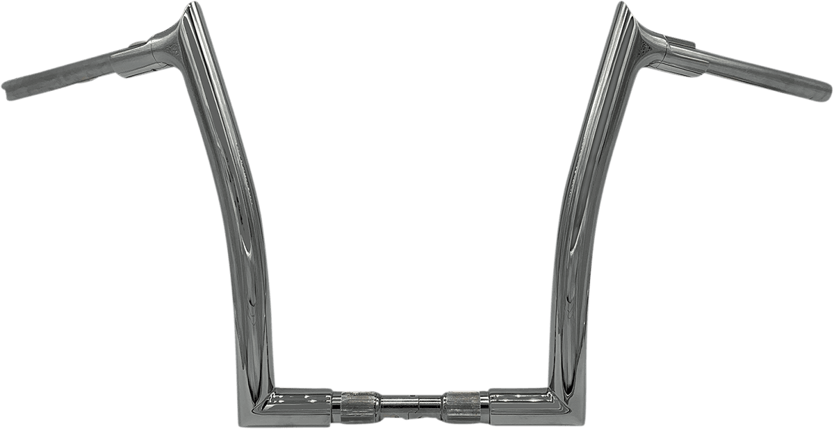 FAT BAGGERS INC. 0601-5451 1-1/2" EZ Install Pointed Top Handlebar - 14" - Chrome
