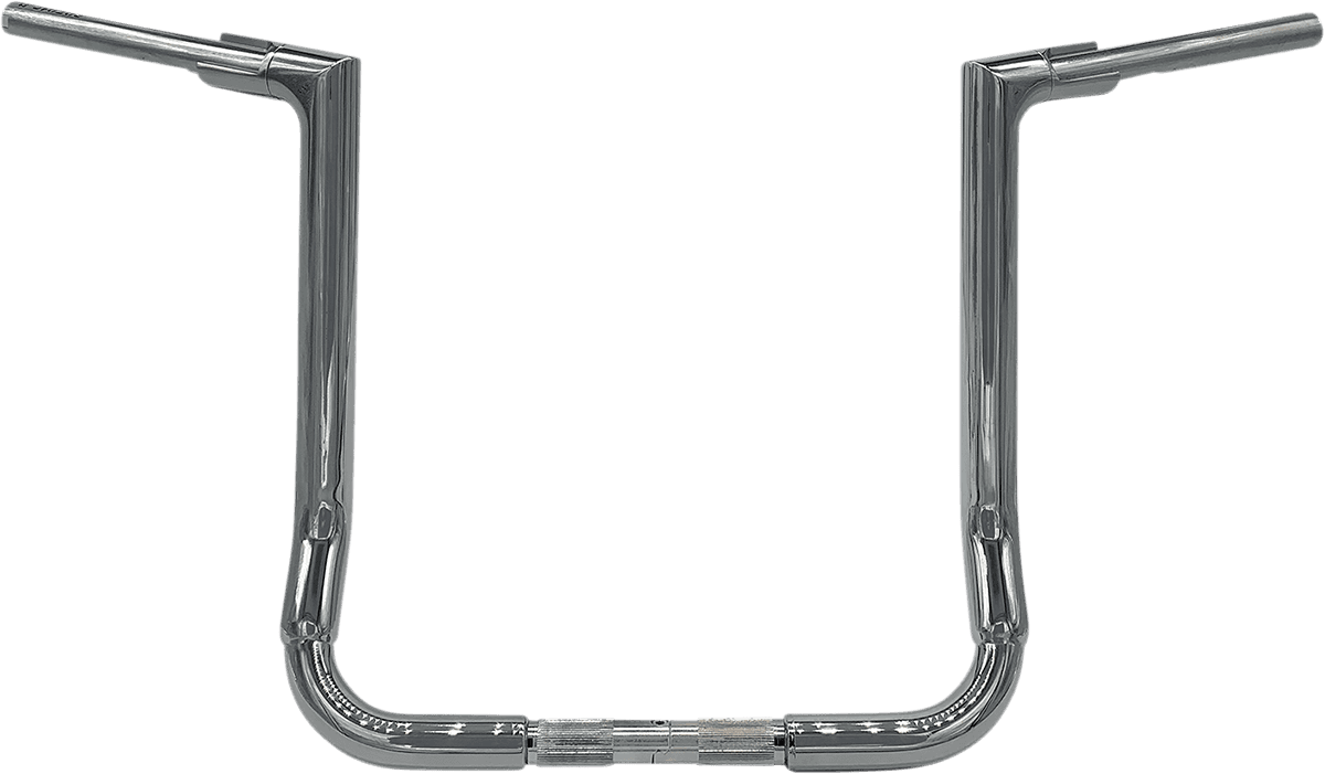 FAT BAGGERS INC. 0601-5462 1-1/2" EZ Install Flat Top Handlebar - 16" - Chrome