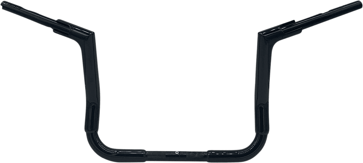 FAT BAGGERS INC. 0601-5463 1-1/2" EZ Install Flat Top Handlebar - 12" - Black