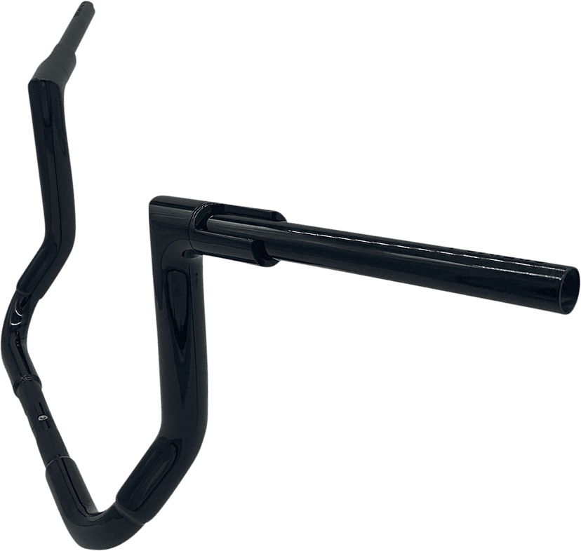 FAT BAGGERS INC. 0601-5463 1-1/2" EZ Install Flat Top Handlebar - 12" - Black — image 2 of 2