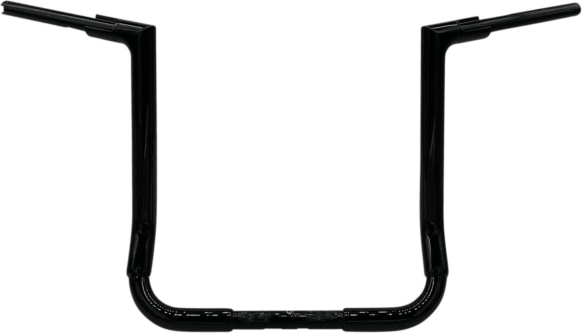 FAT BAGGERS INC. 0601-5465 1-1/2" EZ Install Flat Top Handlebar - 16" - Black