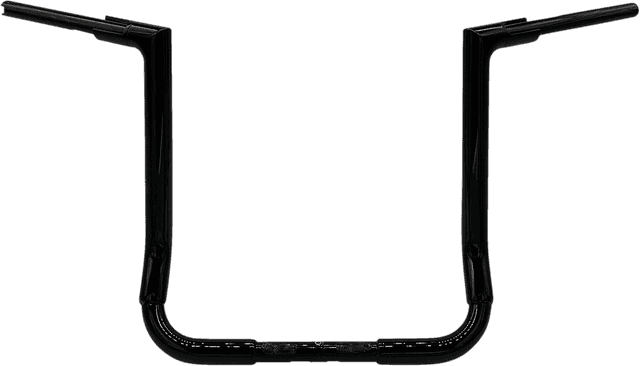 FAT BAGGERS INC. 0601-5465 1-1/2" EZ Install Flat Top Handlebar - 16" - Black — image 1 of 2