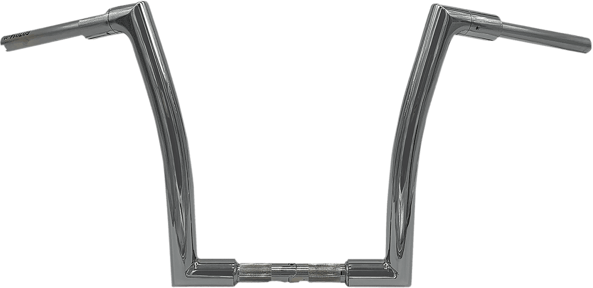 FAT BAGGERS INC. 0601-5467 1-1/2" EZ Install Flat Top Handlebar - 14" - Chrome