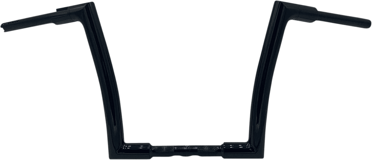 FAT BAGGERS INC. 0601-5469 1-1/2" EZ Install Flat Top Handlebar - 12" - Black