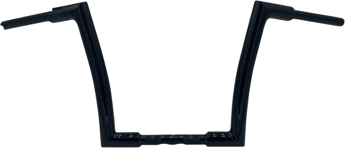 FAT BAGGERS INC. 0601-5469 1-1/2" EZ Install Flat Top Handlebar - 12" - Black