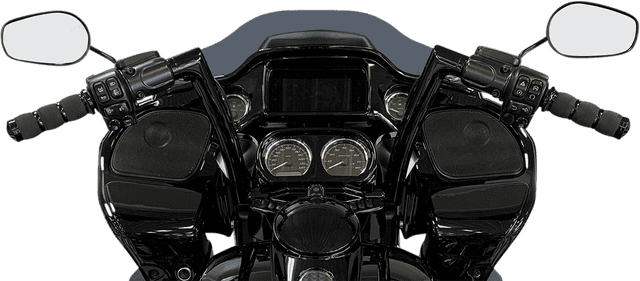 FAT BAGGERS INC. 0601-5475 1-1/2" EZ Install Flat Top Handlebar - 12" - Black — image 4 of 5
