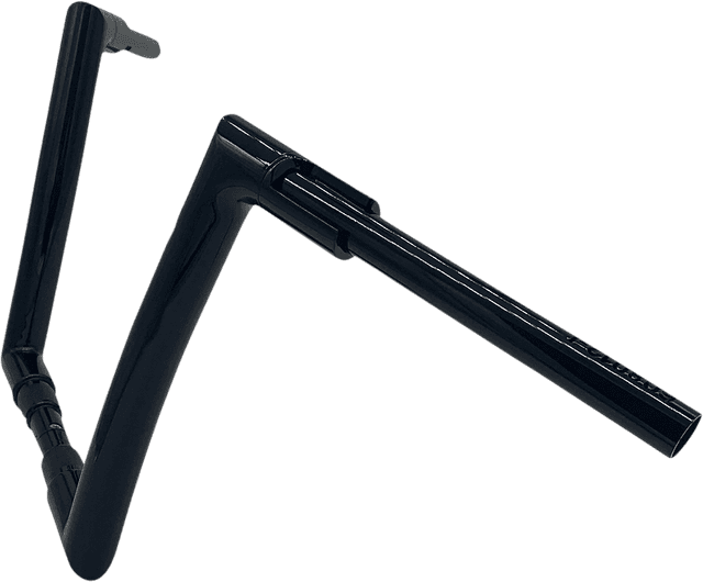 FAT BAGGERS INC. 0601-5481 1-1/2" EZ Install Flat Top Handlebar - 12" - Black — image 2 of 2