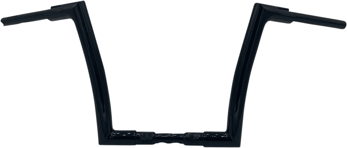 FAT BAGGERS INC. 0601-5481 1-1/2" EZ Install Flat Top Handlebar - 12" - Black