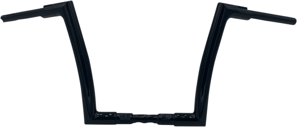 FAT BAGGERS INC. 0601-5481 1-1/2" EZ Install Flat Top Handlebar - 12" - Black