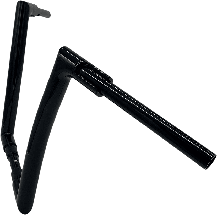 FAT BAGGERS INC. 0601-5482 1-1/2" EZ Install Flat Top Handlebar - 14" - Black — image 2 of 2