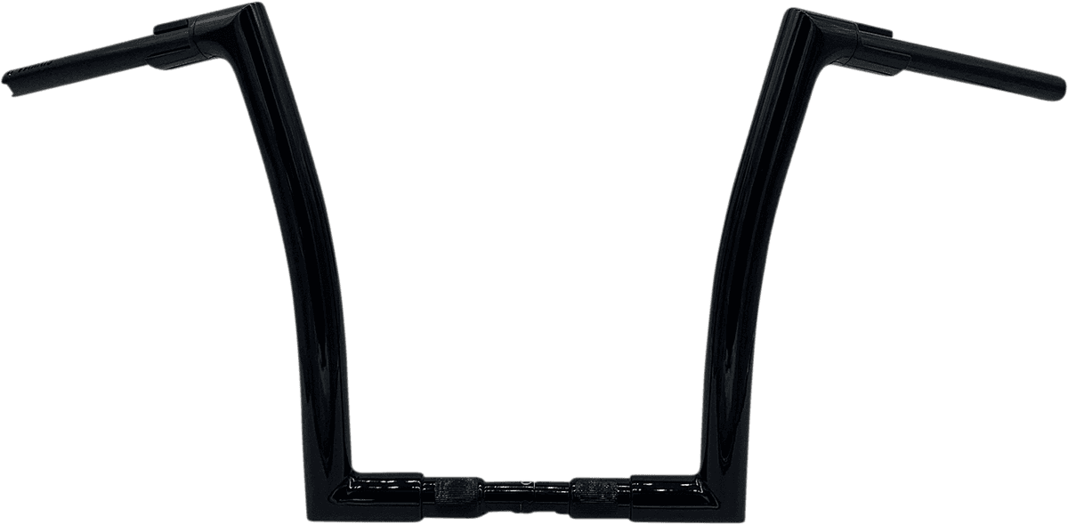 FAT BAGGERS INC. 0601-5482 1-1/2" EZ Install Flat Top Handlebar - 14" - Black