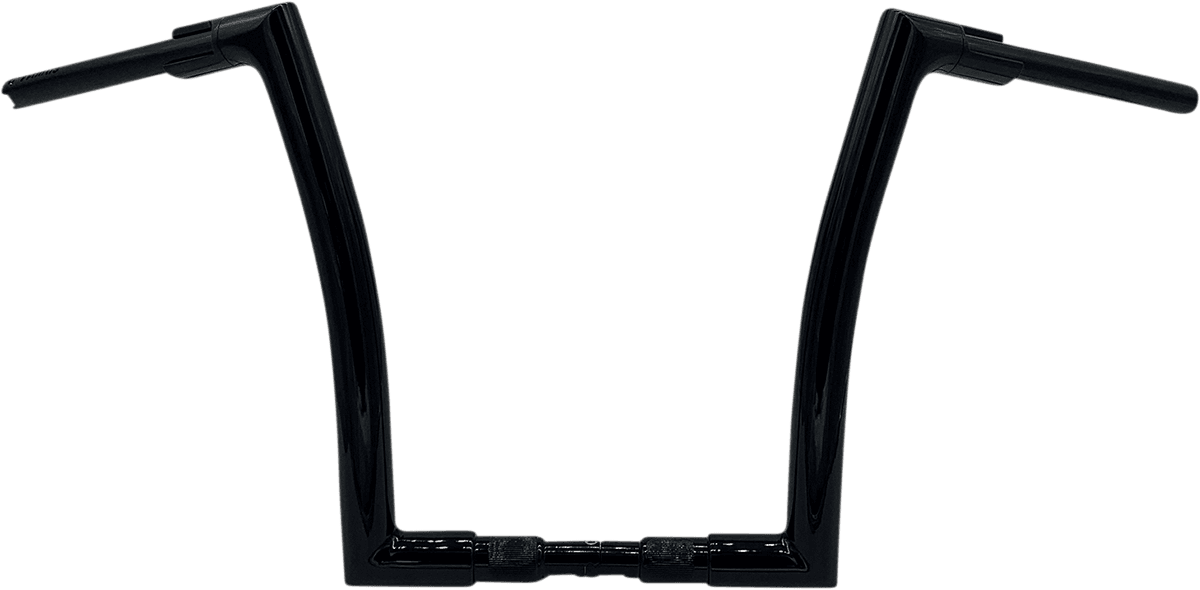 FAT BAGGERS INC. 0601-5482 1-1/2" EZ Install Flat Top Handlebar - 14" - Black
