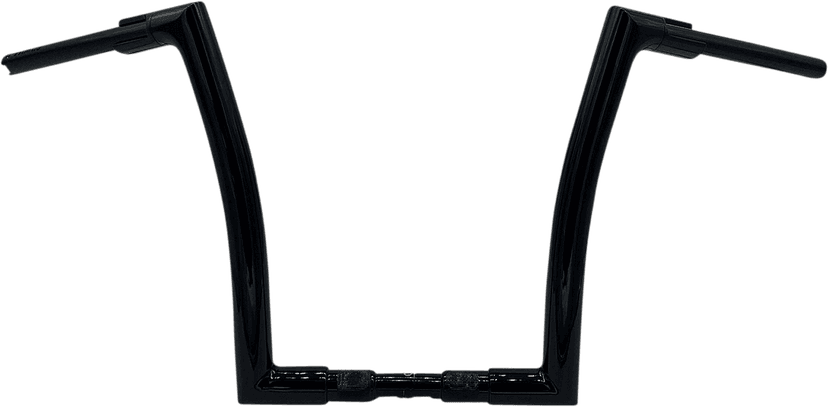 FAT BAGGERS INC. 0601-5482 1-1/2" EZ Install Flat Top Handlebar - 14" - Black — image 1 of 2