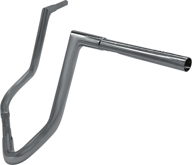 FAT BAGGERS INC. 0601-5506 1-1/4" EZ Install Flat Top Handlebar - 14" - Chrome — image 2 of 2