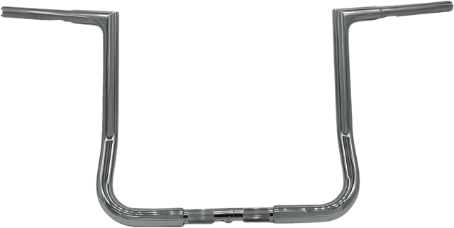 FAT BAGGERS INC. 0601-5506 1-1/4" EZ Install Flat Top Handlebar - 14" - Chrome — image 1 of 2