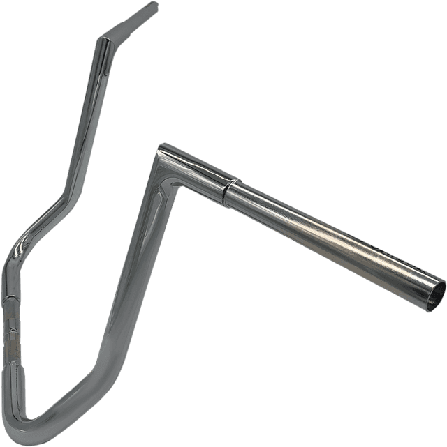 FAT BAGGERS INC. 0601-5507 1-1/4" EZ Install Flat Top Handlebar - 16" - Chrome — image 2 of 2