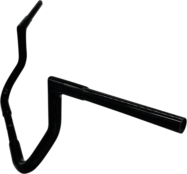 FAT BAGGERS INC. 0601-5508 1-1/4" EZ Install Flat Top Handlebar - 10" - Black — image 2 of 2