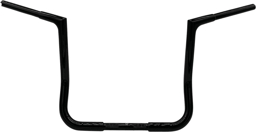 FAT BAGGERS INC. 0601-5510 1-1/4" EZ Install Flat Top Handlebar - 14" - Black — image 3 of 3