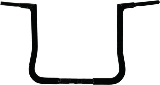 FAT BAGGERS INC. 0601-5510 1-1/4" EZ Install Flat Top Handlebar - 14" - Black — image 1 of 3
