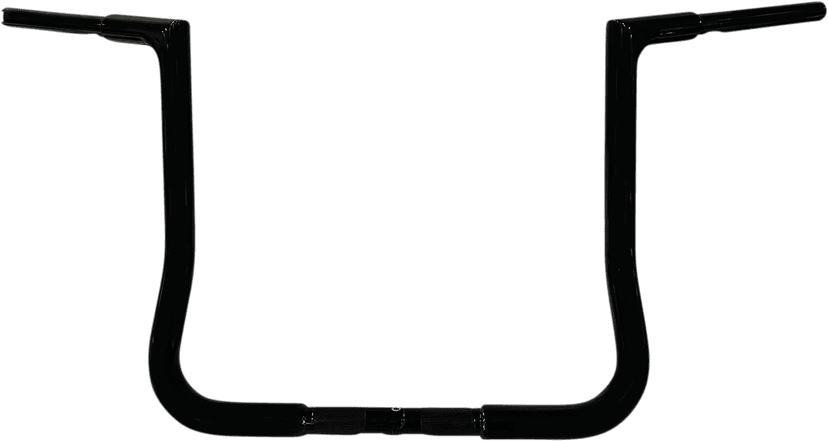 FAT BAGGERS INC. 0601-5510 1-1/4" EZ Install Flat Top Handlebar - 14" - Black — image 1 of 3