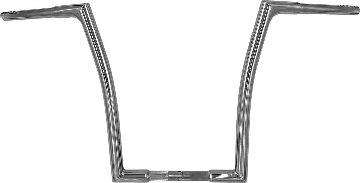 FAT BAGGERS INC. 0601-5515 1-1/4" EZ Install Flat Top Handlebar - 16" - Chrome
