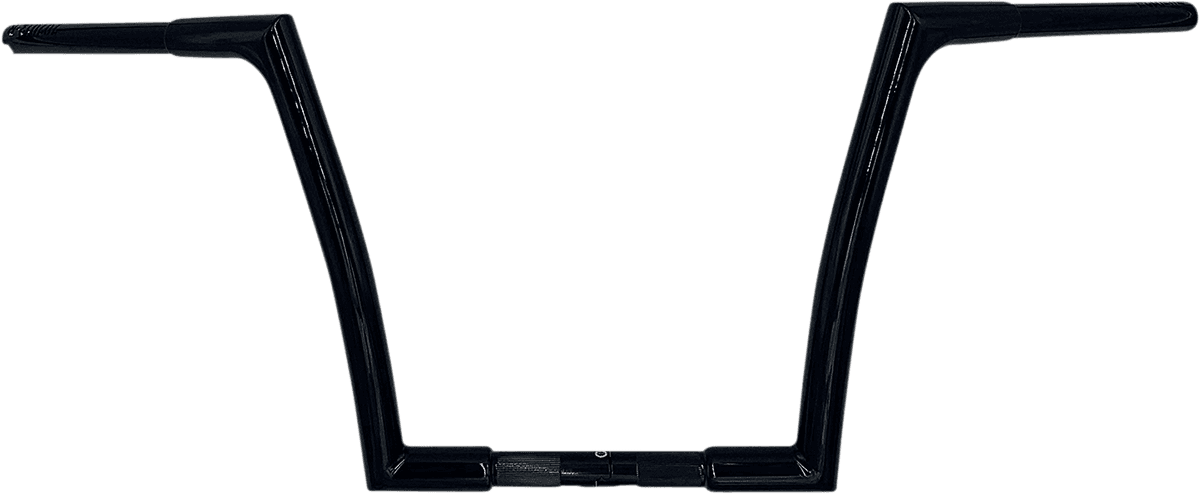 FAT BAGGERS INC. 0601-5517 1-1/4" EZ Install Flat Top Handlebar - 12" - Black