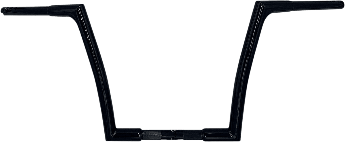 FAT BAGGERS INC. 0601-5517 1-1/4" EZ Install Flat Top Handlebar - 12" - Black