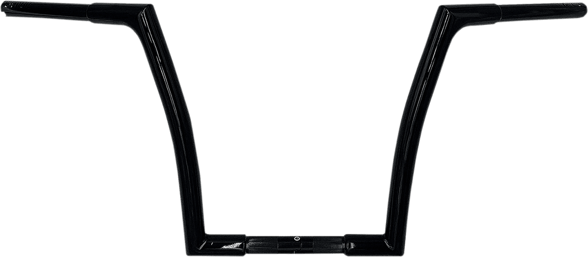 FAT BAGGERS INC. 0601-5518 1-1/4" EZ Install Flat Top Handlebar - 14" - Black