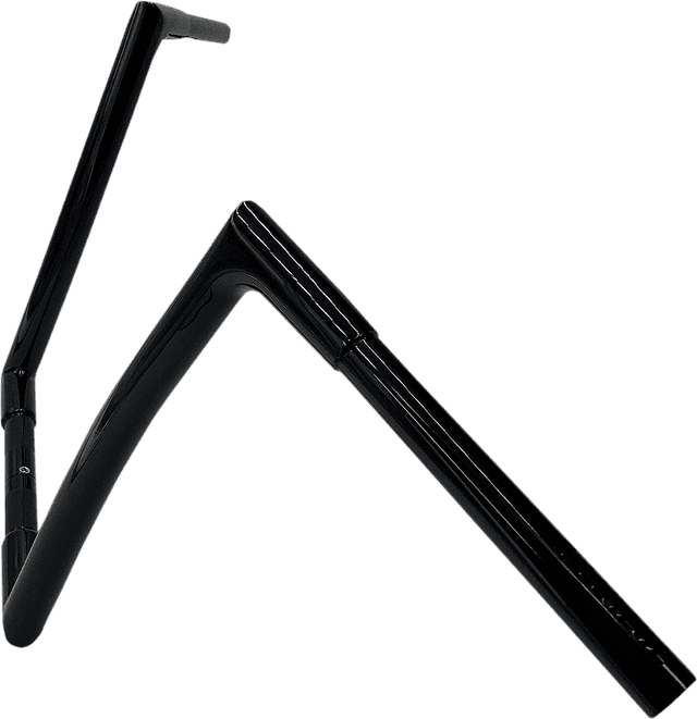 FAT BAGGERS INC. 0601-5518 1-1/4" EZ Install Flat Top Handlebar - 14" - Black — image 2 of 2