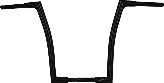 FAT BAGGERS INC. 0601-5519 1-1/4" EZ Install Flat Top Handlebar - 16" - Black — image 1 of 2