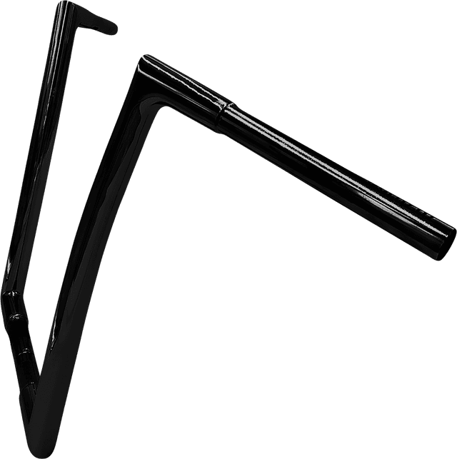 FAT BAGGERS INC. 0601-5519 1-1/4" EZ Install Flat Top Handlebar - 16" - Black — image 2 of 2