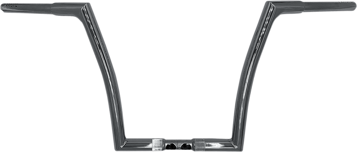 FAT BAGGERS INC. 0601-5522 1-1/4" EZ Install Flat Top Handlebar - 14" - Chrome