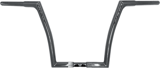 FAT BAGGERS INC. 0601-5522 1-1/4" EZ Install Flat Top Handlebar - 14" - Chrome — image 1 of 2