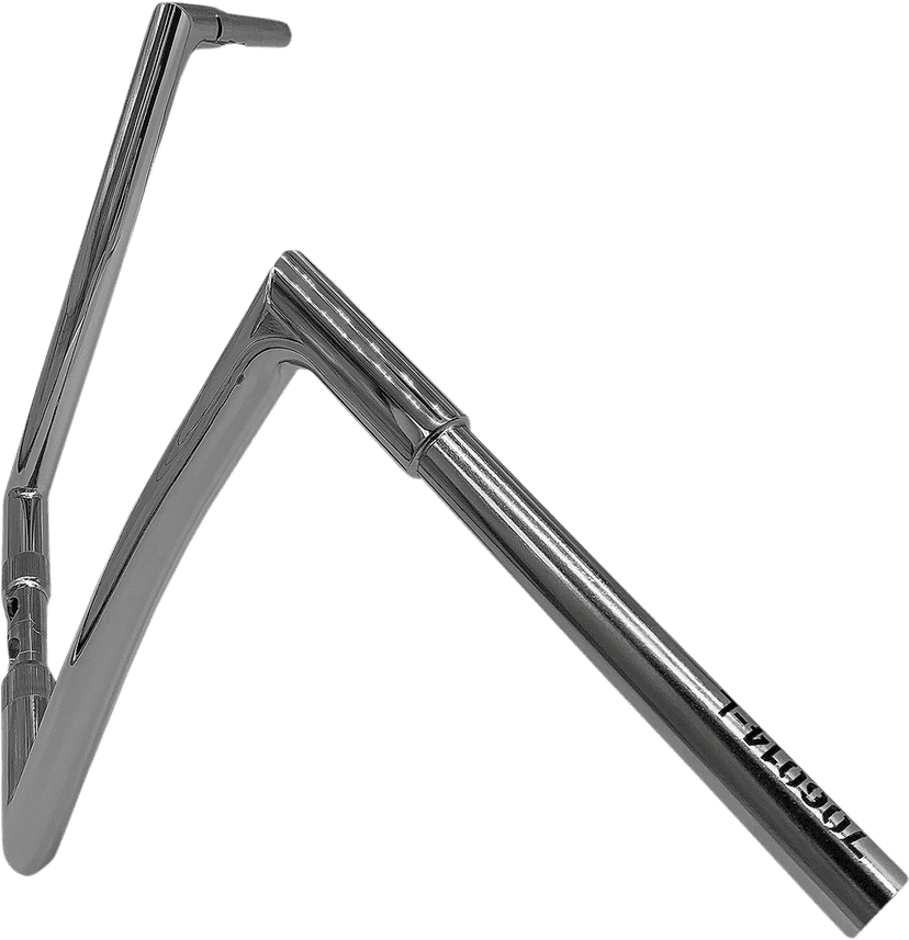FAT BAGGERS INC. 0601-5522 1-1/4" EZ Install Flat Top Handlebar - 14" - Chrome — image 2 of 2
