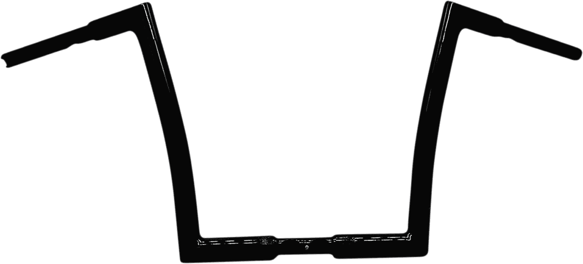 FAT BAGGERS INC. 0601-5525 1-1/4" EZ Install Flat Top Handlebar - 12" - Black